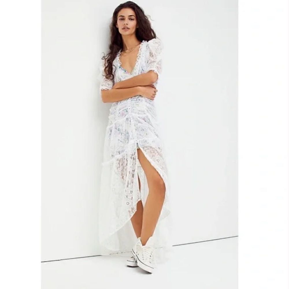 Free People Lorette Midi Dress x For Love & Lemons